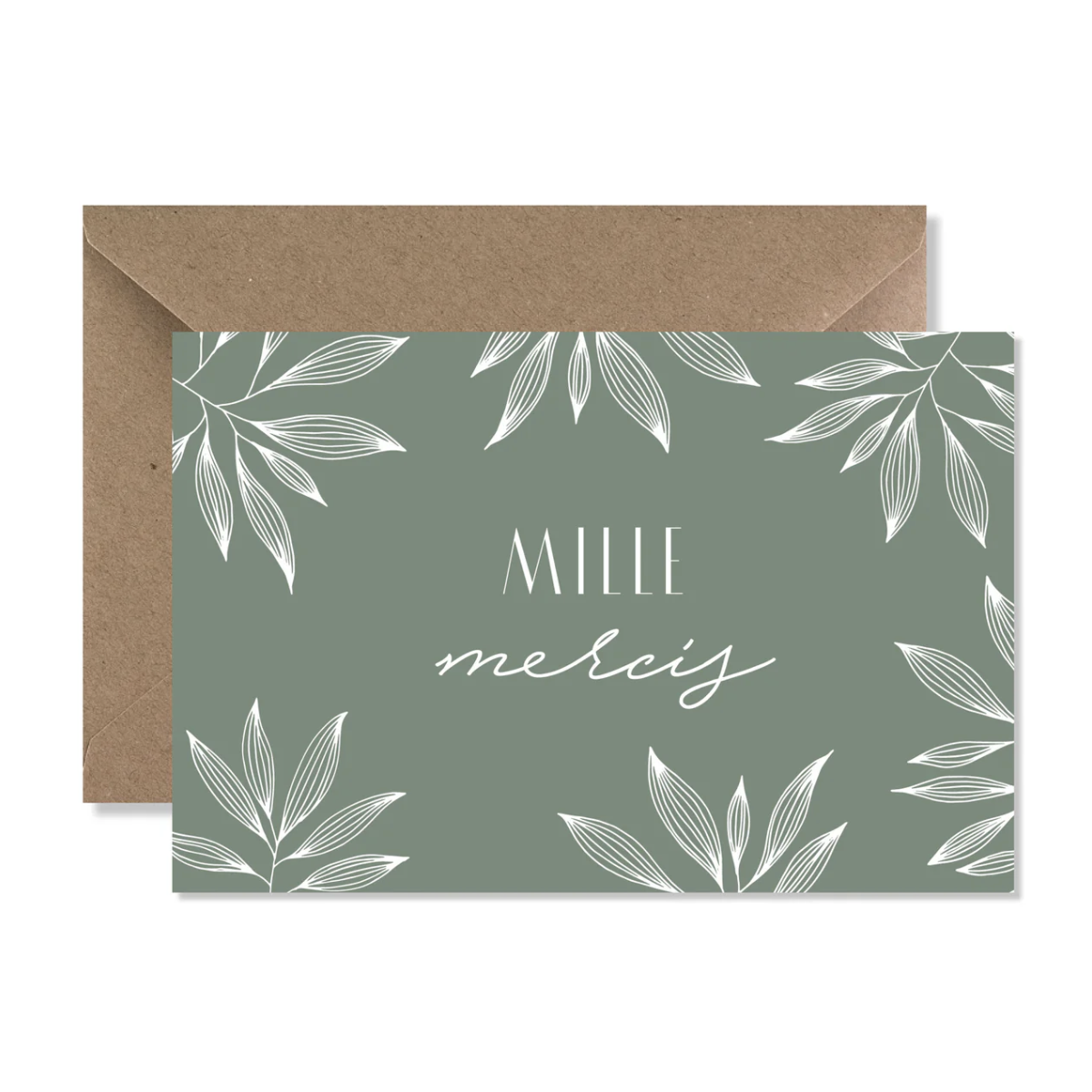 MAG - Carte A6"Mille Mercis" - Seven Paper