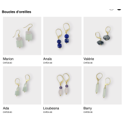 MAG - Boucles d'Oreilles - Sarah Boss