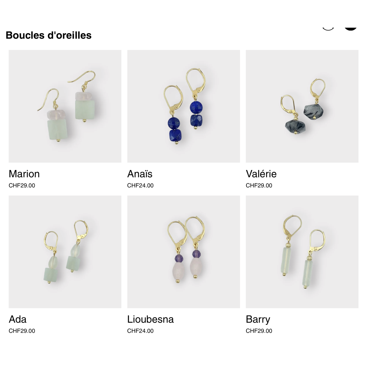 MAG - Boucles d'Oreilles - Sarah Boss