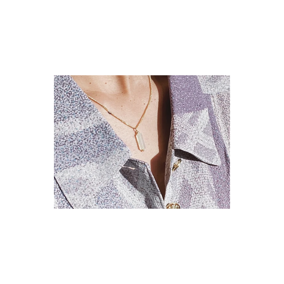 MAG - Collier Chaîne Lisse 40cm - Sarah Boss