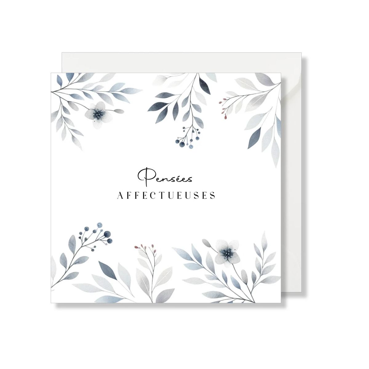 MAG - Carte Carrée "Pensées Affectueuses" - Seven Paper