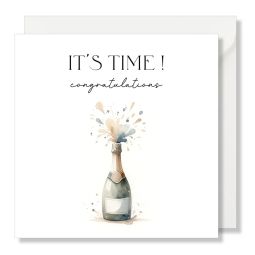 MAG - Carte Carrée "It's time !" - Seven Paper