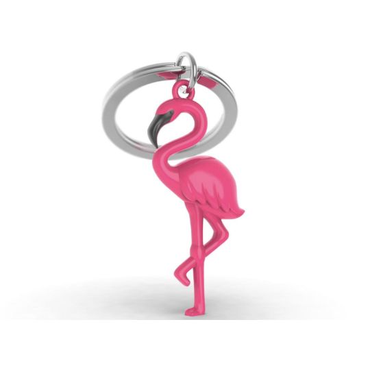 MAG - Porte-clés Flamant rose - Metalmorphose